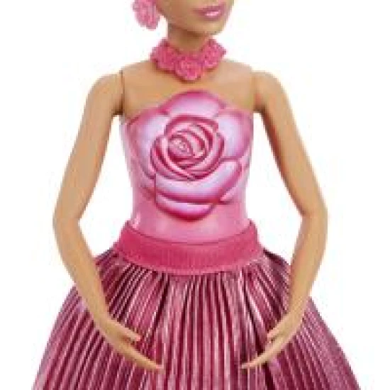 Mattel Barbie Petal Pop květinové překvapení červená růže 25JMF59