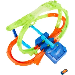 Hot Wheels Stunt Tracks Hypersphere Crash kaskadérská dráha