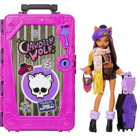 Mattel Monster High Skulltimate Secrets Destination panenka Clawdeen 25JMG65