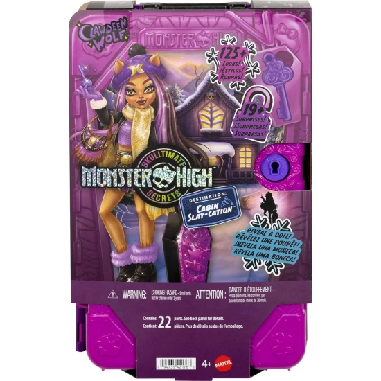 Mattel Monster High Skulltimate Secrets Destination panenka Clawdeen 25JMG65