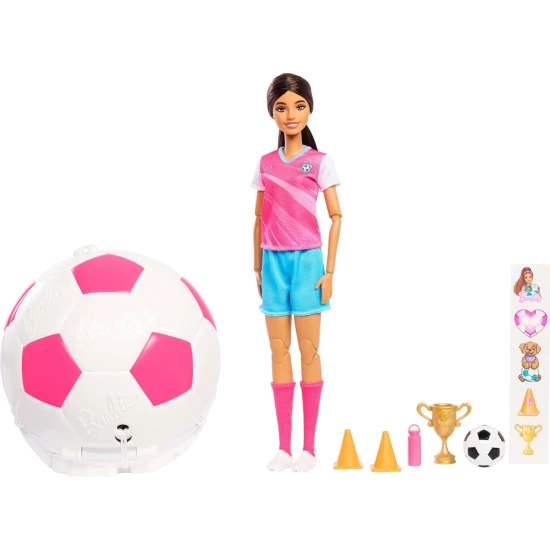 Mattel Barbie začátek kariéry fotbalistka 25JMK20
