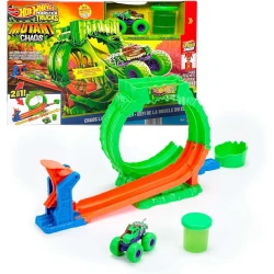 Hot Wheels Monster Trucks Mutant Chaos smyčková dráha