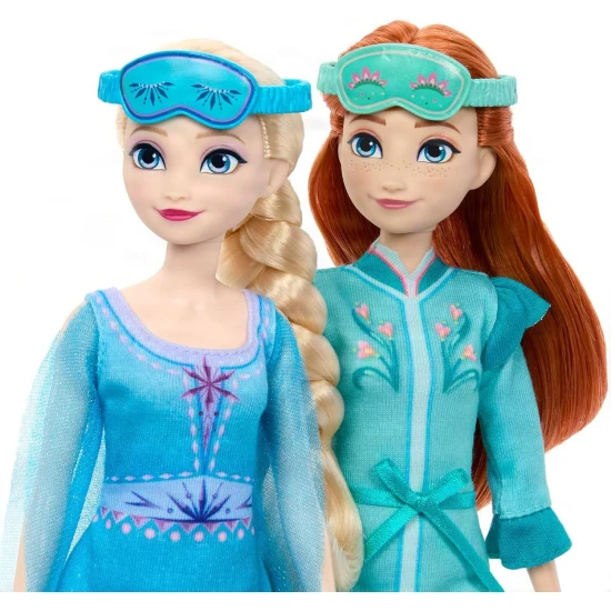 Mattel Frozen panenky Anna a Elsa pyžamová párty 25JML08
