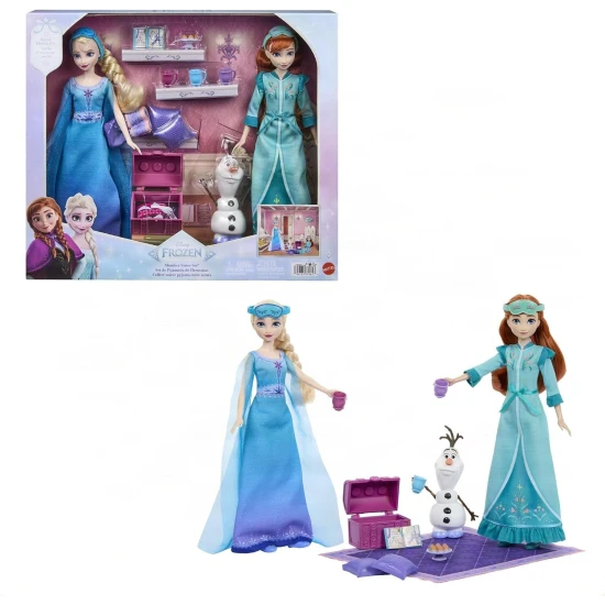 Mattel Frozen panenky Anna a Elsa pyžamová párty 25JML08