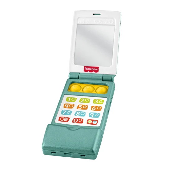 Smej se a poznávej vyklápěcí telefon Smej se a poznávej vyklápěcí telefon Mattel 25JMM32