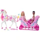 Barbie Louskáček saně s koněm
