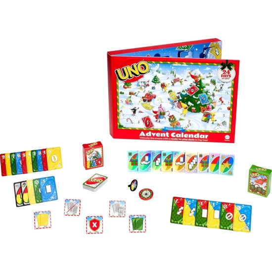 Mattel UNO adventní kalendář 2026 25JNL24