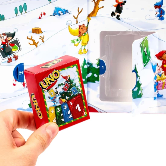 Mattel UNO adventní kalendář 2026 25JNL24