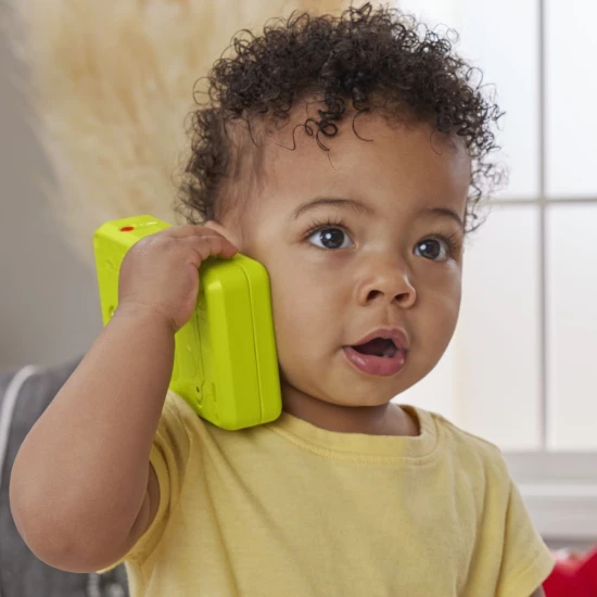 Pejskův chytrý telefon od Fisher-Price® – Interaktivní hračka pro děti s tlačítky a světýlky