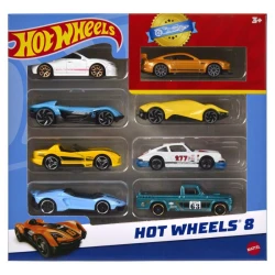 Hot Wheels Autíčka 8 ks Hot Wheels Autíčka 8 ks