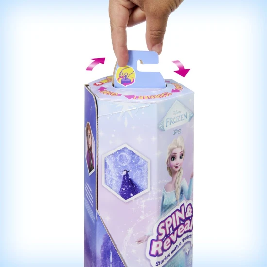 Frozen Spin and Reveal – Elegantní Elsa a bludiště ze sněhových vloček!