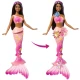 Barbie Kouzelná květinová mořská panna Tmavovláska