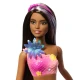 Barbie Kouzelná květinová mořská panna Tmavovláska