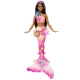 Barbie Kouzelná květinová mořská panna Tmavovláska