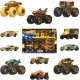 Mattel HW Monster Trucks Bigfoot 50. výročí set angličáků & trucků