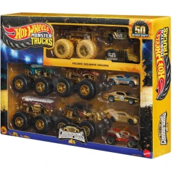 HW Monster Trucks Bigfoot 50. výročí set angličáků & trucků