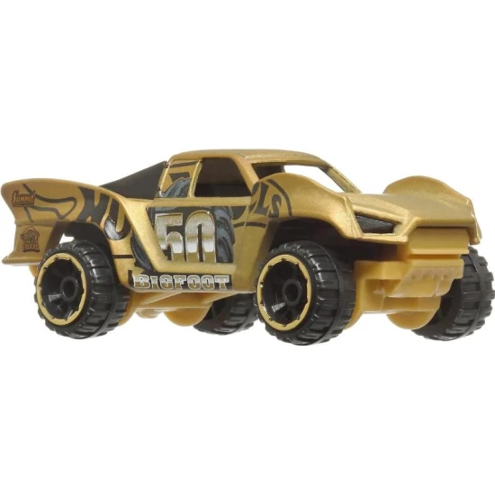 Mattel HW Monster Trucks Bigfoot 50. výročí set angličáků & trucků