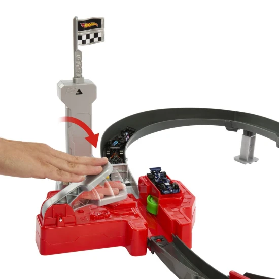 Hot Wheels Racing Formule 1 Startovací dráha s třemi závodními autíčky