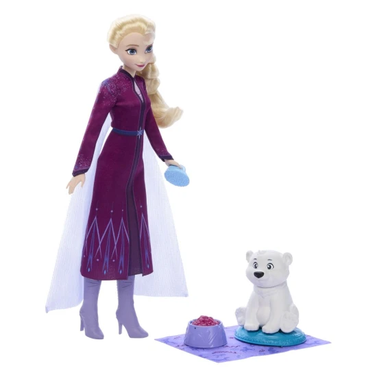 Frozen panenka Elsa s ledním medvědem