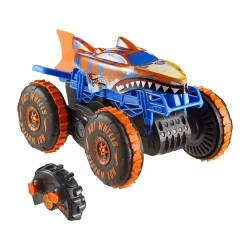 Hot Wheels Monster Trucks Lezec tygr shark na dálkové ovládání Hot Wheels Monster Trucks Lezec tygr shark na dálkové ovládání