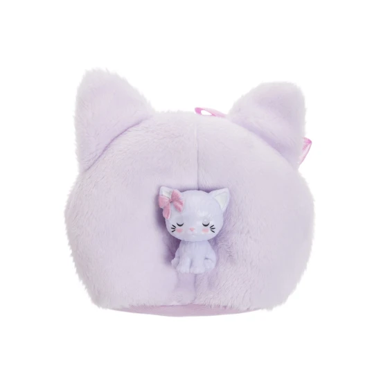 Barbie CUTIE REVEAL Barbie sladké mašle Fialové koťátko