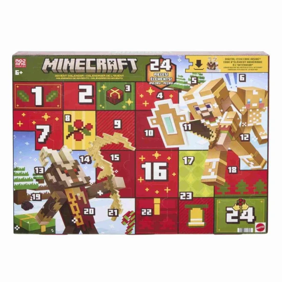 Minecraft adventní kalendář Mattel Minecraft adventní kalendář 25JMP70