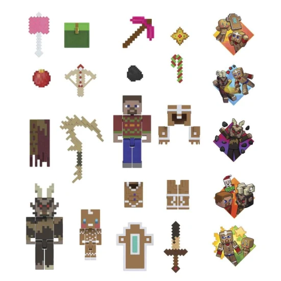 Minecraft adventní kalendář Mattel Minecraft adventní kalendář 25JMP70