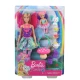 Panenka Barbie a čajový set