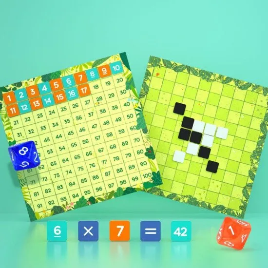 Mideer Magnetická tabule Čísla do 100 Magnetická tabule Čísla do 100