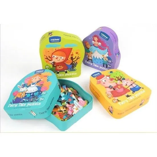 Puzzle Tři prasátka 36 dílů 