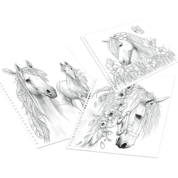 Omalovánky Miss Melody Koně