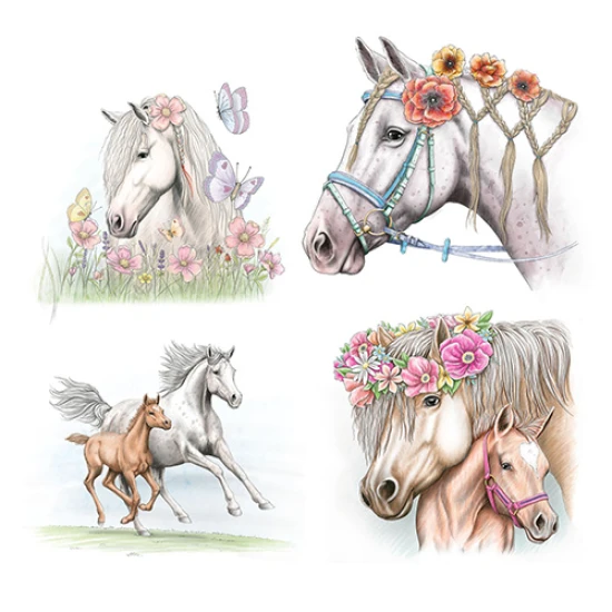 Omalovánky Miss Melody Koně