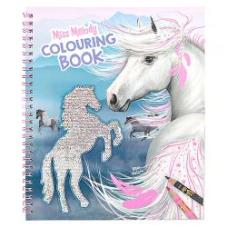 Kone Omalovánky se samolepkami