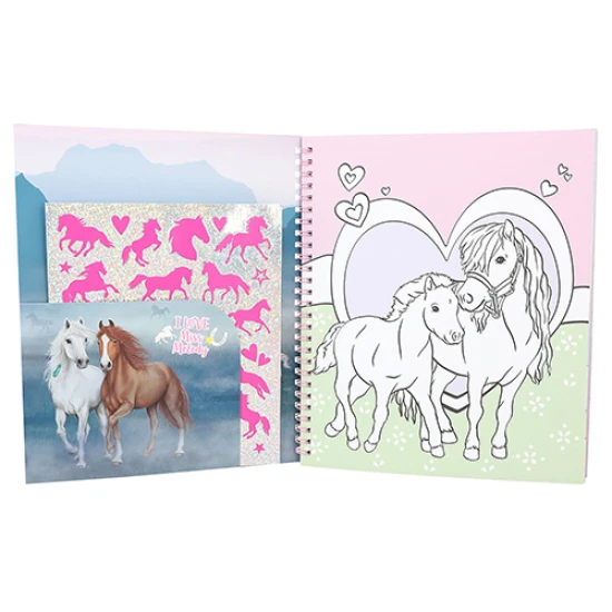 Koně Omalovánky se samolepkami Miss Melody