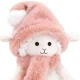 Ovečka Marshmallow s broskvovou čepicí 20 cm