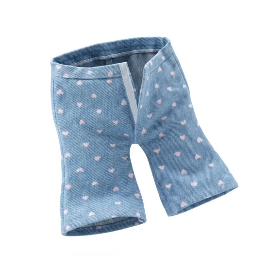 Lucky Kitty Set oblečení pro kočičku - Denim Hearts
