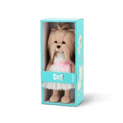 Lucky Doggy Plyšový pejsek Yorkšírka - Yoyo White Elegance Lucky Doggy Plyšový pejsek Yorkšírka - Yoyo White Elegance
