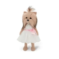 Lucky Doggy Plyšový pejsek Yorkšírka - Yoyo White Elegance