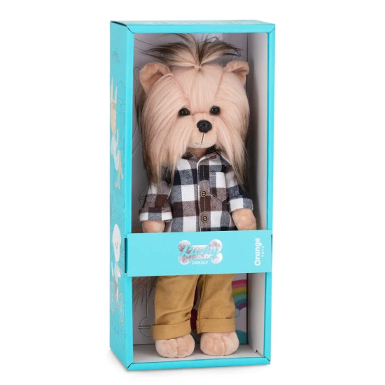 Lucky Doggy Plyšový pejsek Yorkšírský teriér - Andy Stylish Boy