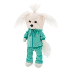 Lucky Doggy Plyšový pejsek Maltézská fenka - Mimi Fitness Mint