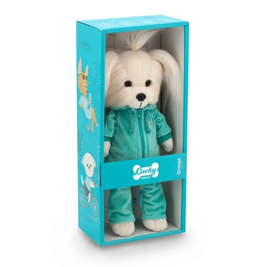 Lucky Doggy Plyšový pejsek Maltézská fenka - Mimi Fitness Mint