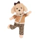Lucky Doggy Plyšový pejsek Pudlík - Fendy Leopard Outfit