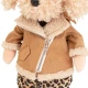 Lucky Doggy Plyšový pejsek Pudlík - Fendy Leopard Outfit