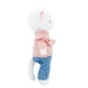 Lucky Kitty Plyšová kočička Sophie - Denim Hearts