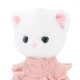 Lucky Kitty Plyšová kočička Sophie - Denim Hearts