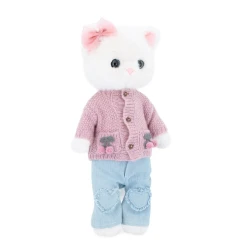Lucky Kitty Plyšová kočička Sophie - Knitted Cherries