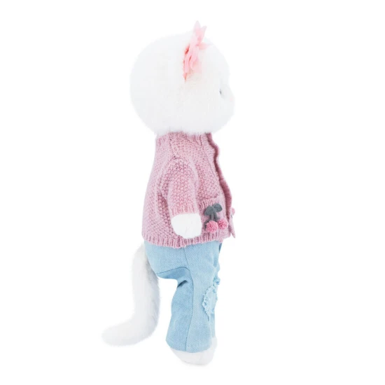 Lucky Kitty Plyšová kočička Sophie - Knitted Cherries