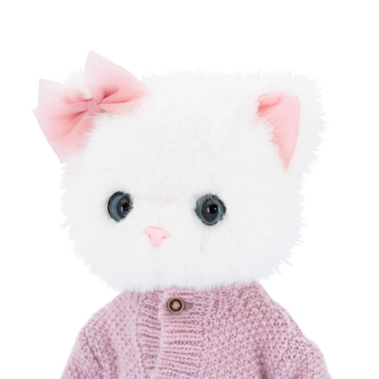 Lucky Kitty Plyšová kočička Sophie - Knitted Cherries