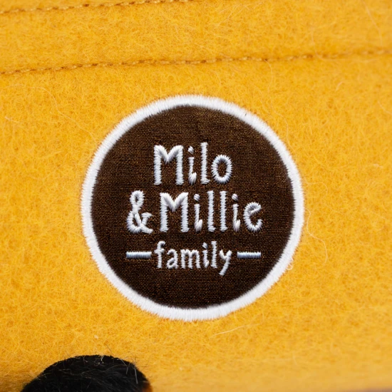 Milo&Millie Plyšové koťátko černé 13 cm