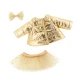  Lucky Doggy Set oblečení pro pejska Golden Jacket Orange Toys